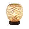 Lampa Stołowa E27 Beżowy BAMBOO NATURAL Sanico Goldlux