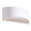 Lampa Ścienna Kinkiet G9 Półokrągła Biała Nowoczesna Vixen Sollux