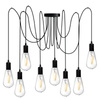 Lampa wisząca sufitowa ARANE PAJĄK 8 ramion do LED 8x E27 LUMILED