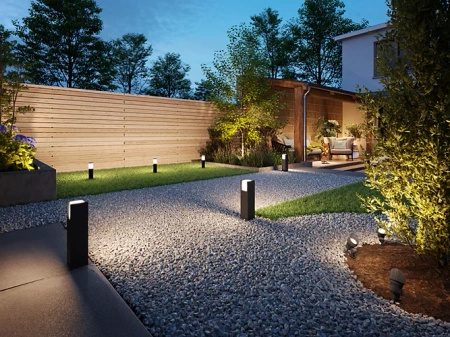 Lampa Ogrodowa Zewnętrzna SŁUPEK 34.9cm LED 6W 660lm 4000K IP44 Low Voltage 12V Philips