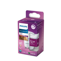Żarówka LED Halogen GU10 PAR16 4W = 50W 355lm 3000K Ciepła 36° PHILIPS Ściemnialna