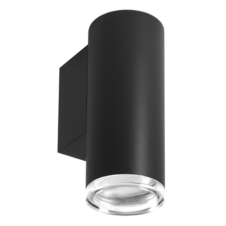 Kinkiet Ścienny Lampa Elewacyjna Zewnętrzna GU10 Czarny IP44 TURYN Sanico Goldlux