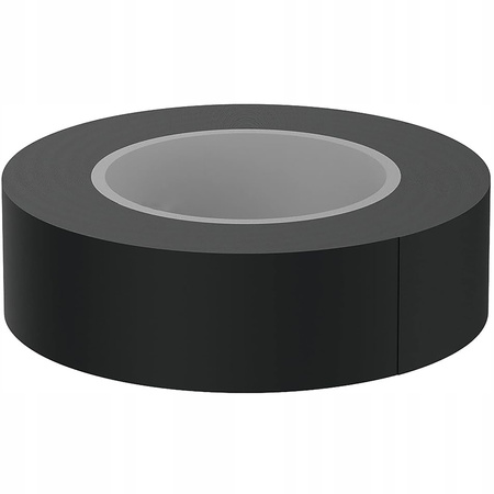 Mocna Taśma Izolacyjna PCV Wodoodporna 15mm x 0,13mm Czarna 10m