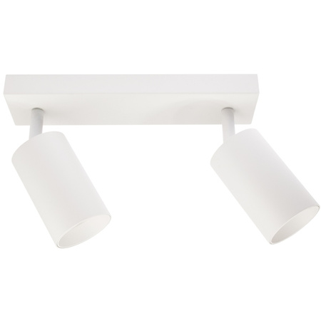 Lampa sufitowa QUALIS SPOT Reflektor Oprawa Halogenowa 2xGU10 Biała