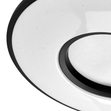 Plafon LED Oprawa Sufitowa 18W 1850lm 4000K Neutralna 120° Biała Czarna IP44 Detroit Sanico Goldlux