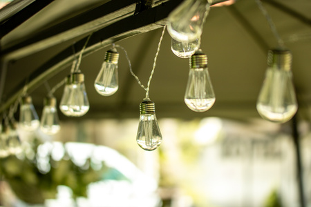 Girlanda Solarna Ogrodowa 20x LED Ozdobne Żarówki 5,69m Ciepła 3000K HELIC LUMILED