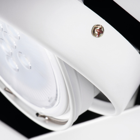 Oprawa Sufitowa Podtynkowa LED MATEO DWONLIGHT GU10 Kwadratowa Ruchoma Biała KANLUX