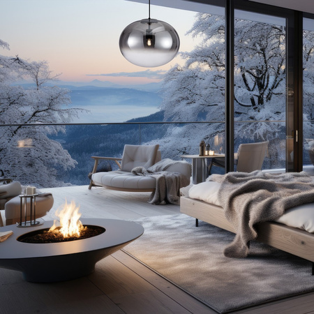 Lampa Wisząca Sufitowa CAMPANIA 1xE27 Czarno-Srebrna Milagro