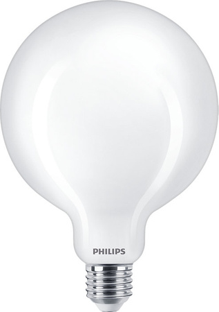 Żarówka LED Globe  E27 G120 8.5W = 75W 1055lm 2700K Ciepła Filament Mleczna PHILIPS