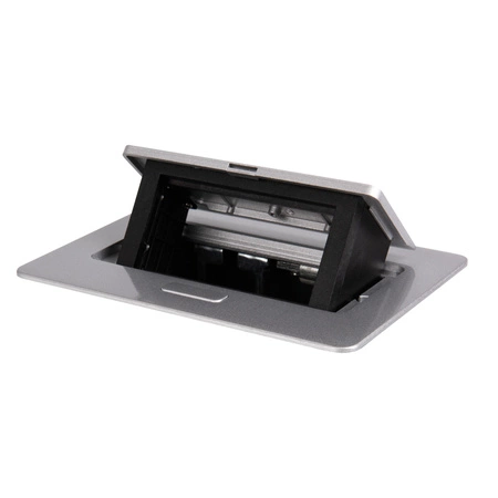 Puszka Stołowa BIURO+ 12.3x17cm Srebrna KANLUX