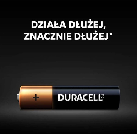 Baterie Alkaliczne Duracell Basic AAA LR03 Blister 10szt