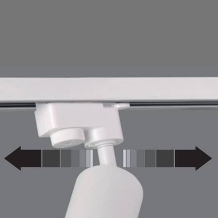 Zestaw Szynowy Szynoprzewód Szyna Listwa 1-Fazowa + 6x Reflektor GU10 Biała PARIS Sanico Goldlux