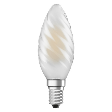 Żarówka LED BW35 E14 3.4W = 40W 470lm 4000K Neutralna Biała FILAMENT ŚCIEMNIALNA LEDVANCE