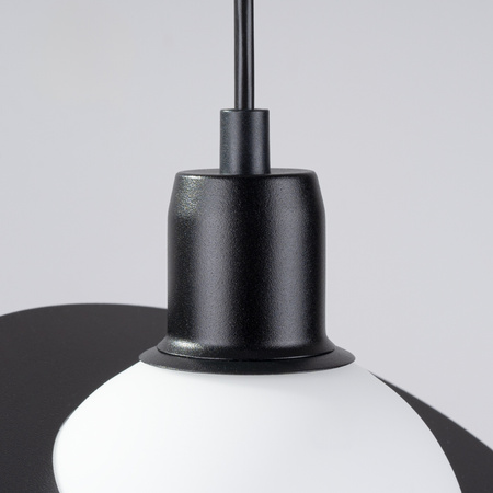 Lampa Sufitowa Wisząca Zwis 3x G9 Kulista Czarna Nowoczesna Hyperion Sollux