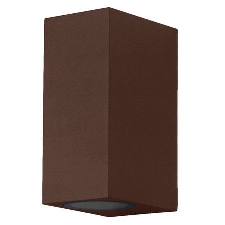 Kinkiet Ogrodowy Lampa Elewacyjna Zewnętrzna GU10 Brązowy IP44 Endura Osram