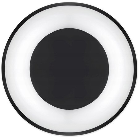 Lampa sufitowa PLAFON LED żyrandol GALAXIS NOVA 54W 3000K-6500K czarny + pilot