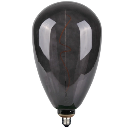 Żarówka Dekoracyjna LED E27 FILAMENT S173 4W 50lm 1800K Ciepła 320° DecoVintage Smoke GOLDLUX (Polux)