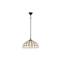 Lampa Sufitowa Wisząca Żyrandol 2x E27 Brązowy Klasyczny Marvel Rabalux