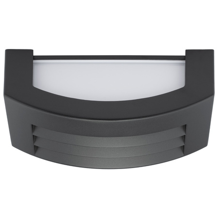 Kinkiet Ogrodowy Elewacyjny Lampa Zewnętrzna E27 Ciemnoszara IP54