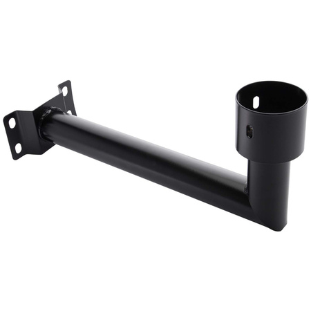 UCHWYT do Lampy ulicznej SOLARNEJ 40CM RURA ?75 mm Czarny
