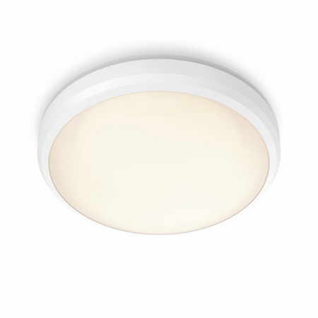 Lampa Sufitowa Plafon Łazienkowy LED 6W 600lm 2700K IP44 Biała Doris Bathroom Philips
