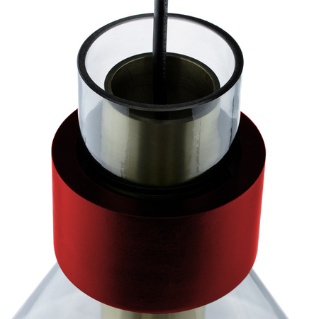 Lampa wisząca UMBRA ZWIS ciemne szkło do LED 1xE27 LUMILED