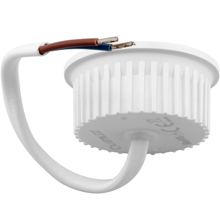 10x Wkład do Opraw LED Moduł INSERT Mleczny 7W = 60W 120° 670lm 4000K Neutralny Ściemnialny LUMILED