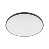 Plafon Lampa Sufitowa Oprawa Natynkowa LED 64W 5600lm 3000K Ciepła Czarna Wodoodporna IP44 AGNES ROUND LED PRO 10975 Nowodvorski