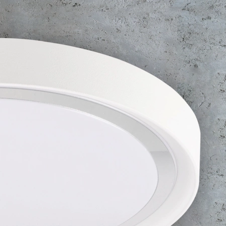 Plafon LED Lampa Sufitowa Natynkowa 15W 4000K PERSE Biały 33cm