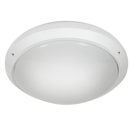 Plafon Lampa Sufitowa MARC E27 60W IP54 Biała KANLUX