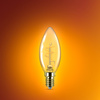 Żarówka LED E14 Świeczka B35 3.1W = 25W 270lm 2200K Ciepła CRI90 300° FILAMENT Vintage Bursztynowa Ściemnialna Decorative Philips
