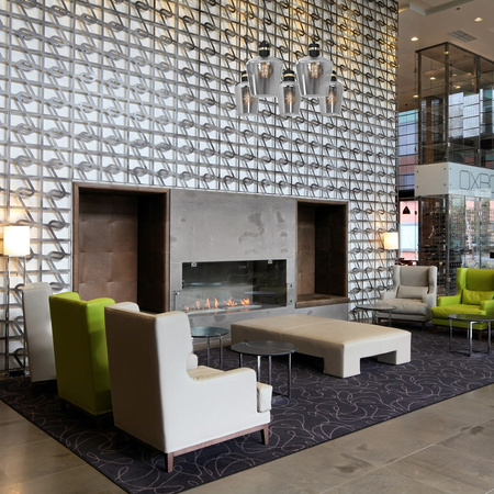 Lampa wisząca RICHMOND 5xE27 Przydymione Szkło Złote Wstawki MLP6543 Milagro Metal + Szkło