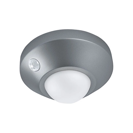 Lampka nocna LED Nightlux Ceiling Srebrna 1,70W 105lm 4000K IP20 Ledvance Czujnik ruchu