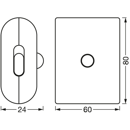 Lampka Nocna Dekoracyjna LED z Czujnikiem PIR LEDVANCE NIGHTLUX CARTOON