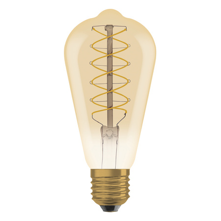 2x Żarówka LED Dekoracyjna ST64 Edison E27 4.8W = 37W 420lm 2200K Ciepła 320° Filament Ściemnialna Vintage 1906 Osram