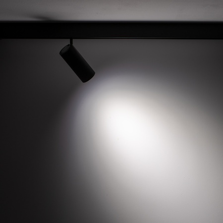 Reflektor Szynowy Lampa do Szynoprzewodów 1-fazowy LED 15W 1100lm 4000K Neutralna Czarny Industrialna LVM SLOT 10655 Nowodvorski