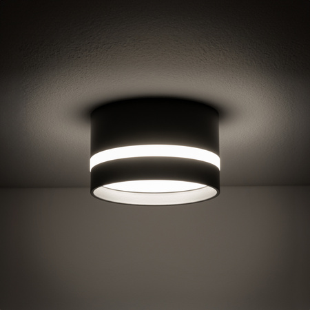 Oprawa Podtynkowa Sufitowa GX53 Czarna MURTER 10489 Nowodvorski