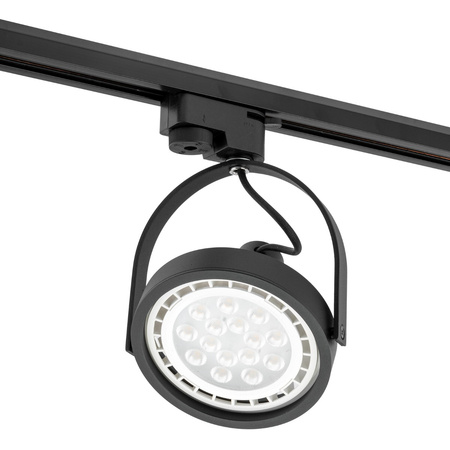 Reflektor szynowy Lampa sufitowa LEON ES111 Ruchomy czarny