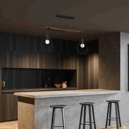 Lampa Wisząca Sufitowa ACERO 2xE27 Milagro