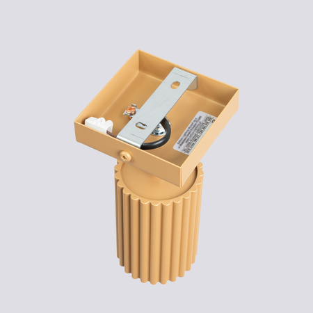 Lampa Ścienna Kinkiet Reflektor Tuba Spot 1x GU10 Złota Karbon Deep Space SL.1559 Sollux