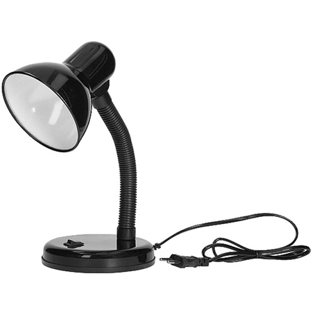 Lampka Biurkowa Stołowa Regulowana Szkolna Nocna E27 Fupi Czarna