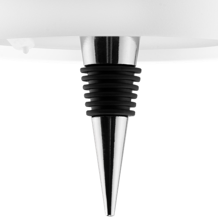 Lampka Biurkowa Stołowa Nocna Korek do Butelki Wina USB CCT 3 Barwy SALCO Biała LUMILED