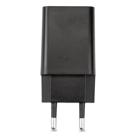 Ładowarka Zasilacz 1x USB 5V/3A DC Adapter Lampek Biurkowych Czarny Lumiled