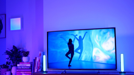 2x Lampa LED Biurkowa Gamingowa RGB + TW 28cm Light Bar Inteligentna Aplikacja SMART+ WiFi Moodlights OSRAM