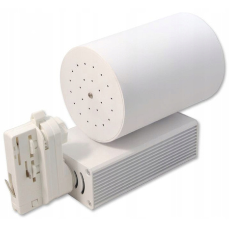 Reflektor Szynowy LED 30W 3000K Lampa do Szynoprzewodów 3 Fazowych Biała