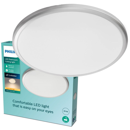 Plafon LED Lampa Sufitowa 24W 2700-6500K ŚCIEMNIALNY CCT 38cm IZSO  + PILOT PHILIPS