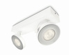 Lampa Sufitowa Reflektor LED 9W 1000lm 2700K Biała Clockwork Philips