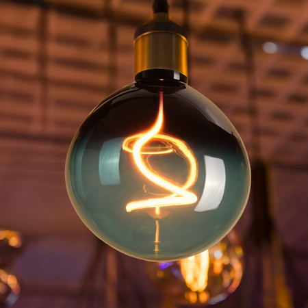 Żarówka LED G125 E27 4W 90lm 1800K Ciepła 320° Dekoracyjna DECOVINTAGE Sanico Goldlux