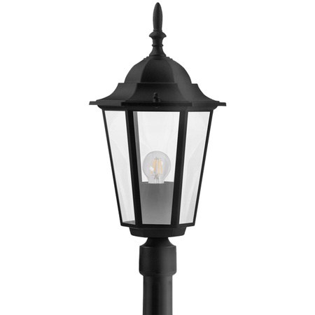 Lampa Ogrodowa Stojąca LED Słupek 229cm E27 Latarnia Zewnętrzna Dekoracyjna