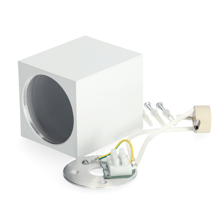 Oprawa Natynkowa Halogenowa Wodoodporna Aluminiowa GU10 IP44 Biała Aquarius Kobi